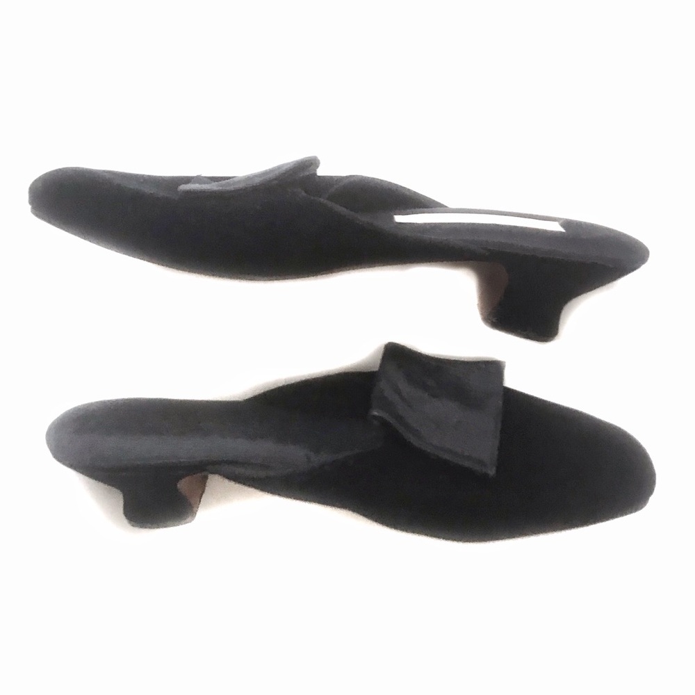 Vintage Velvet Leather Slipper Mules - Picture 5 of 5